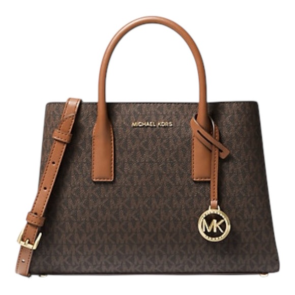 Michael Kors Brown Signature Tote Bag - Picture 1 of 4